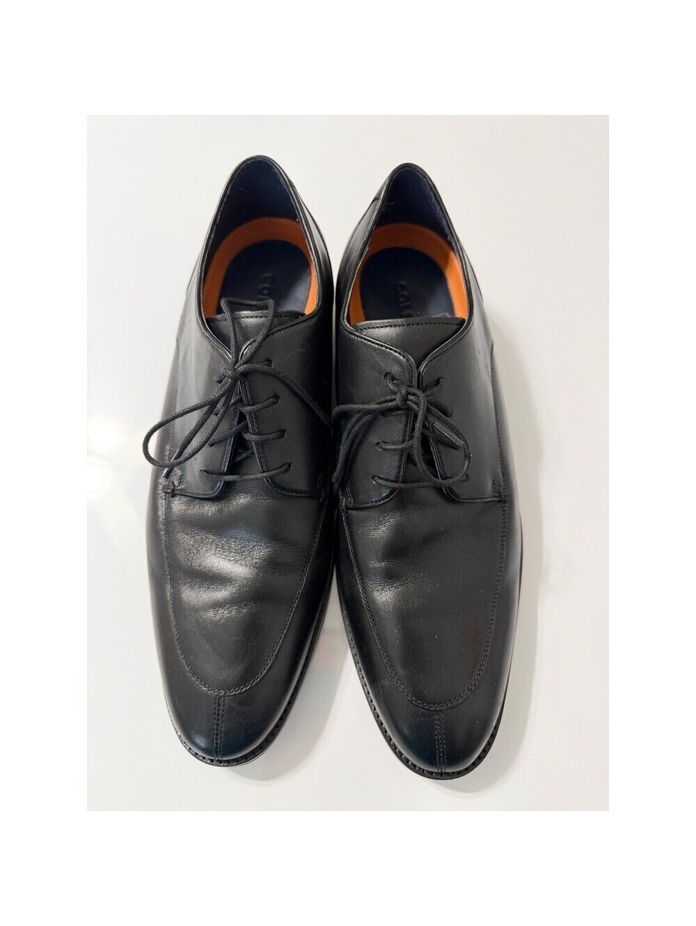 Cole Haan Men's Black Leather Dress Shoes Size 10.5M